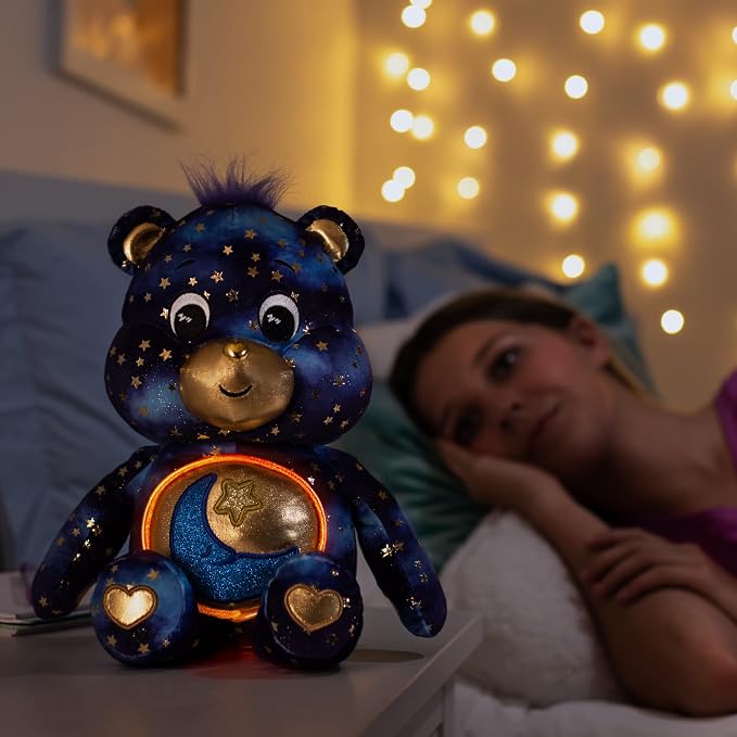 Toyloria Bedtime Bear Plush Toy – Glow in the Dark Cuddly Teddy Bear