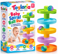 Toyloria Baby Spiral Ball Run – 5-Tier Rolling Ball Toy for Toddlers